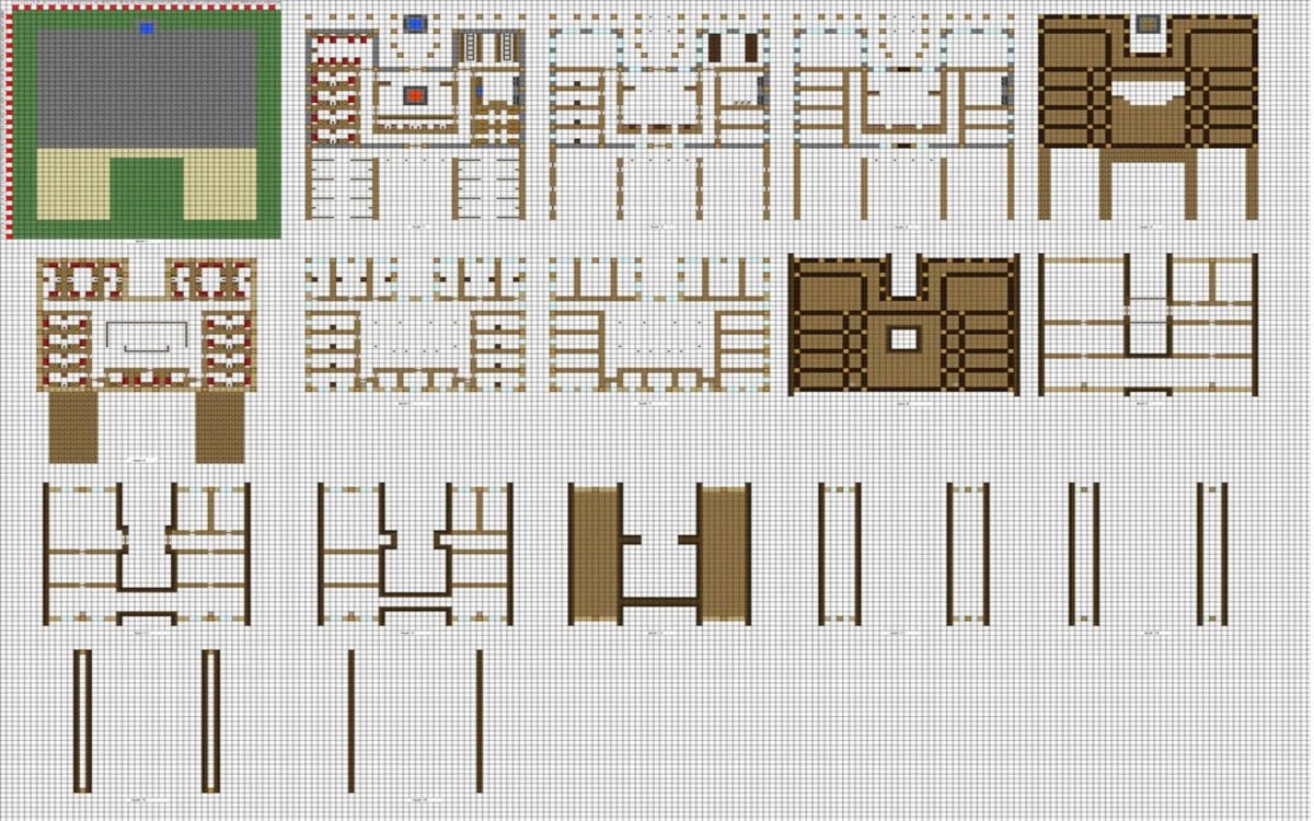 Beginners Guide to Minecraft Blueprints for Crafting Your First House